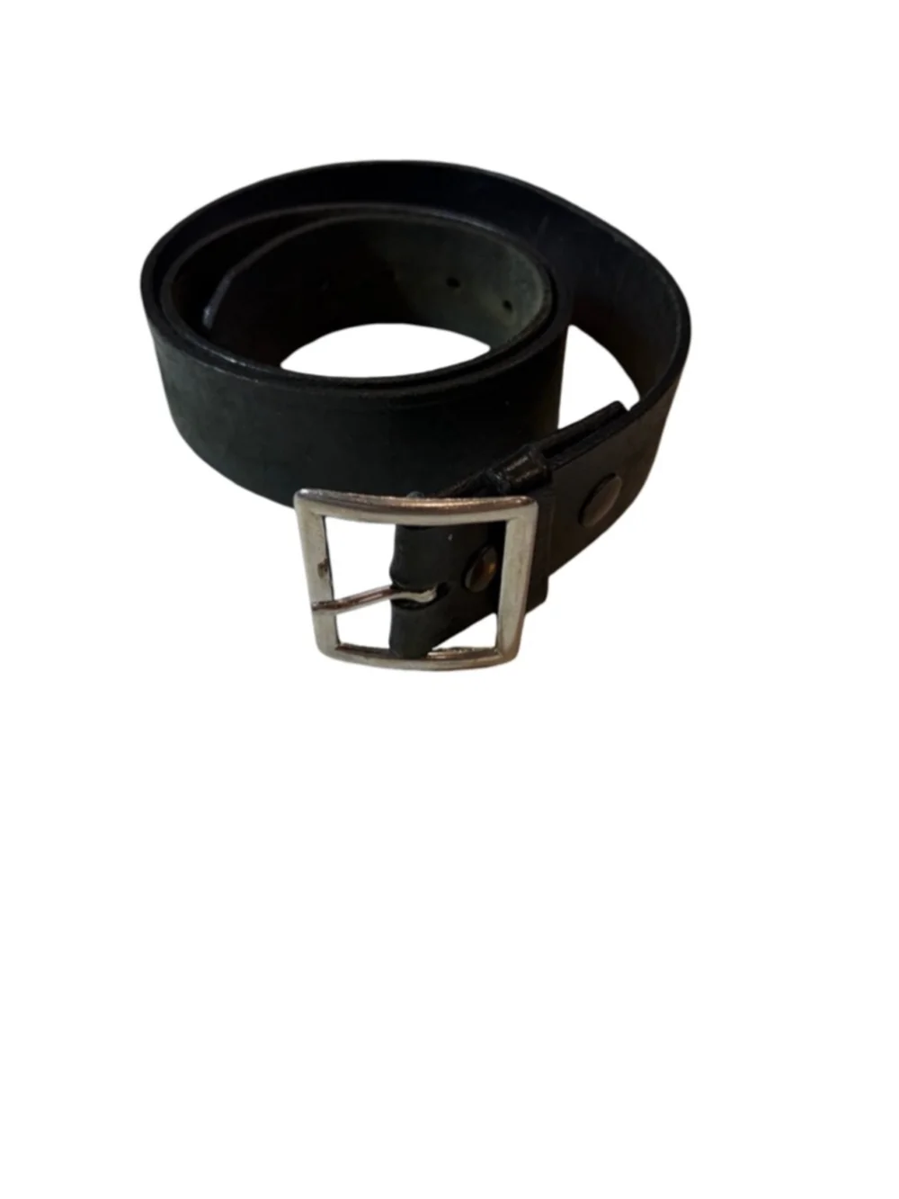 Boston Leather Black Belt USA Crafted With Pride Size 38